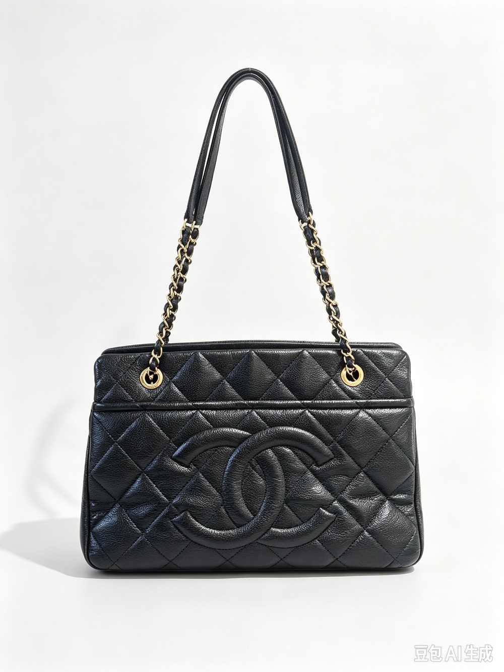 Chanel Black Quilted Timeless Shoulder Bag